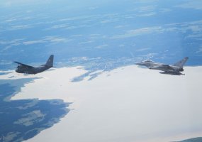 Baigėsi Baltijos regiono oro erdvėje NATO šalių ir partnerių pratybos „Ramšteino lydinys 2019-2“ - 1