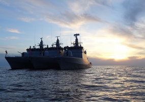 Lithuanian Navy enhances antisubmarine warfare capabilities: Lithuanian warship training together... - 1