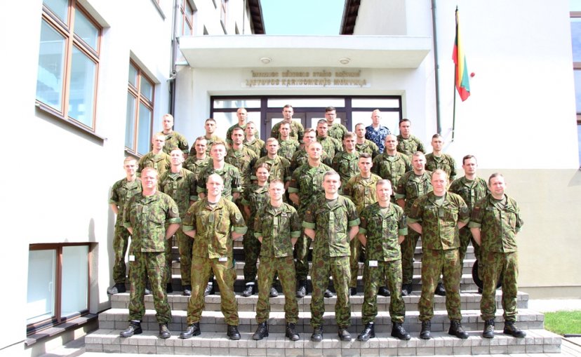 Lietuvos kariuomenės mokykloje baigėsi Fizinio rengimo instruktoriaus kursas