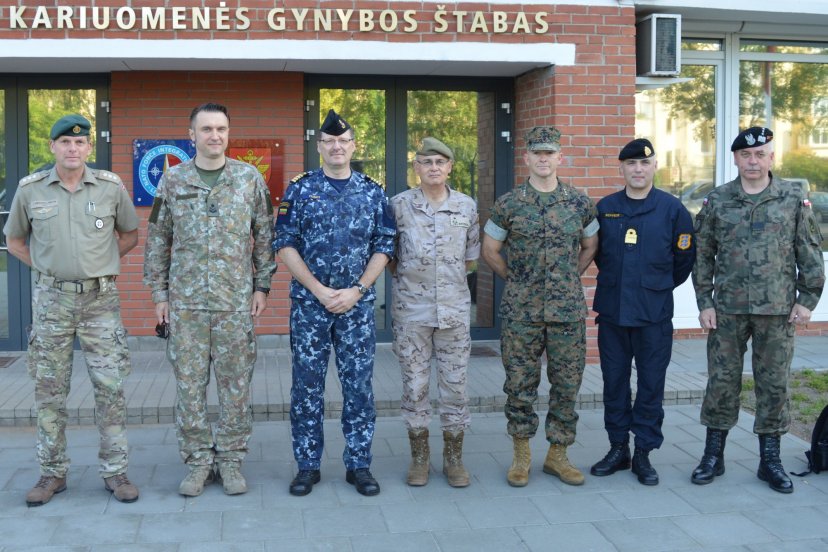 Military Representatives to NATO of five countries paid a visit to the Defence Staff
