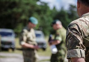 Kairių  poligone –  Jungtinių ekspedicinių pajėgų  pratybų „Baltic Protector“ etapas   - 2