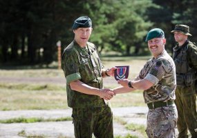 Kairių  poligone –  Jungtinių ekspedicinių pajėgų  pratybų „Baltic Protector“ etapas   - 3