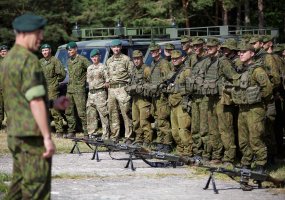 Kairių  poligone –  Jungtinių ekspedicinių pajėgų  pratybų „Baltic Protector“ etapas   - 6