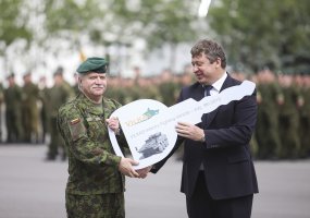 First Vilkas Infantry Fighting Vehicles officially handed over to Lithuania  - 1