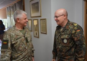 Commander of the German Bundeswehr Joint Forces Operations Command paid a visit to the Training... - 1