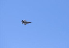 First time in the history of Lithuania, F-35A fifth-generation fighter aircraft landed at Šiauliai - 1