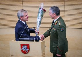 The Seimas approved V.Rupšys to be the next Chief of Defence  - 2