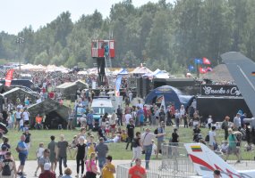 Tens of thousands celebrated the centenary of Lithuania's military aviation at an event in... - 1