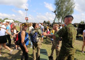 Tens of thousands celebrated the centenary of Lithuania's military aviation at an event in... - 2