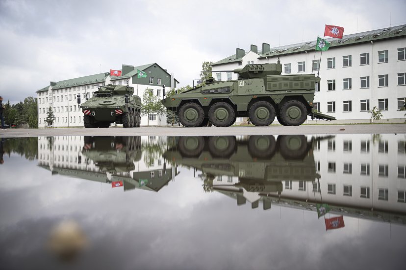 First Vilkas Infantry Fighting Vehicles officially handed over to Lithuania 