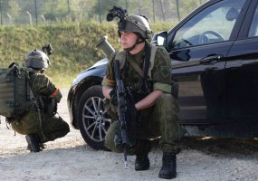 Tarptautinėse pratybose „Jungtinis ryžtas 2019“ tobulinta mažų padalinių taktika ir karo... - 1