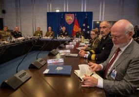 Lietuvos kariuomenės vadas Neapolyje aptarė jūrinio saugumo klausimus - 6