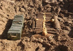 Inžinerijos bataliono išminuotojai dalyvauja tarptautinėse pratybose „Detonator 2019“ Latvijoje - 1