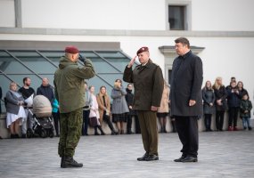 Į misiją Malyje išlydėti Krašto apsaugos savanorių pajėgų kariai  - 2