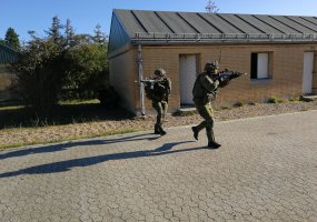 Ulonų bataliono kariai treniruojasi Danijoje - 1