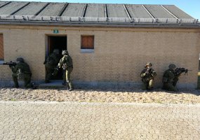Ulonų bataliono kariai treniruojasi Danijoje - 2