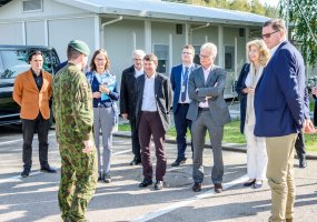 Nuolatinių atstovų prie NATO delegacija lankėsi Rukloje - 1