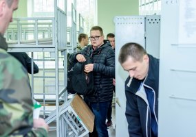 Tarnybą pradėjo daugiau nei pusė tūkstančio NPPKT karių - 2