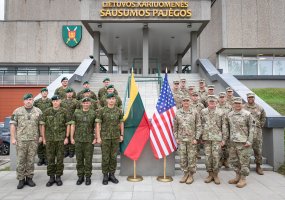 Cooperation agreements between the Lithuanian Land Force and the Pennsylvania National Guard to... - 6
