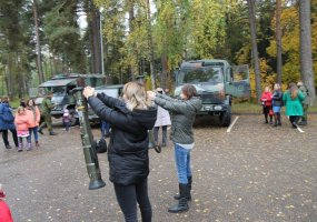 Lietuvos kariuomenės Didžiojo Lietuvos etmono Jonušo Radvilos mokomajame pulke vyko rezervo karių... - 4