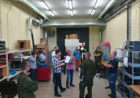 Oro gynybos bataliono kariai testuoja NASAMS sistemos komponentus     - 3