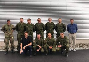 Oro gynybos bataliono kariai testuoja NASAMS sistemos komponentus     - 4