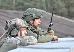 Jungtinės paramos ugnimi valdymo specialistai koordinavo strateginių bombonešių atakas - 1