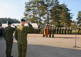 Lietuvai prisiekė Generolo Adolfo Ramanausko kovinio rengimo centre tarnaujantys kariai  - 1