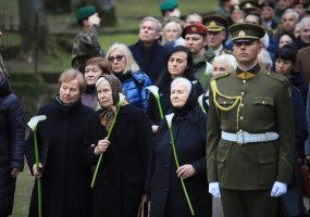 Vilniuje atsisveikinta su Antanu Kraujeliu-Siaubūnu - 5
