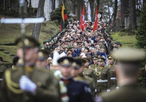Vilniuje atsisveikinta su Antanu Kraujeliu-Siaubūnu - 3