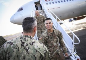 First soldiers of the U.S. rotational force arrived in Lithuania - 5