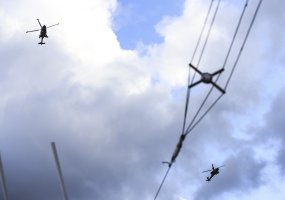 Lithuanian Special Operations Forces personnel trained controlling UK aircraft attacks in the... - 1