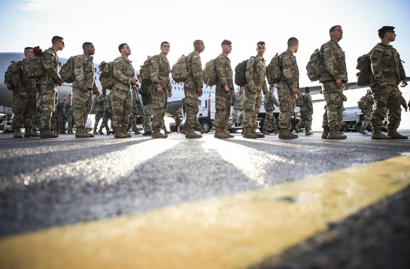 First soldiers of the U.S. rotational force arrived in Lithuania