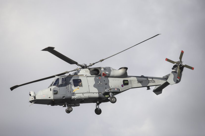 Lithuanian Special Operations Forces personnel trained controlling UK aircraft attacks in the...