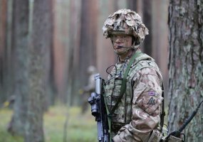 Tarptautinių pratybų „Geležinis vilkas 2019-II“ kariai ruošiasi puolimo ir gynybos operacijoms  - 6