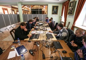 Gynybos štabas organizavo kibernetinės gynybos pratybas  - 1