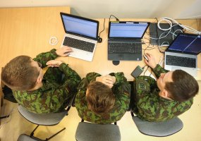 Gynybos štabas organizavo kibernetinės gynybos pratybas  - 3