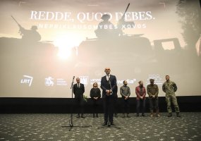 Dokumentiniame filme dviejų batalionų kariai atkūrė prieš šimtmetį vykdytas karines operacijas  - 1