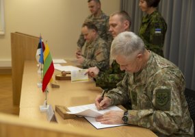 Chief of the Defence Staff Brig Gen G. Zenkevičius attended Baltic Military Committee Meeting in... - 1