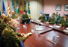 Foreign Generals' visit to Lithuania  - 1
