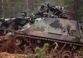 Units of the MIB Iron Wolf and the NATO enhance Forward Presence Battalion Battle Group are... - 3