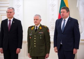 Chief of Defence and Chief of the Defence Staff of Lithuania promoted to higher ranks - 1
