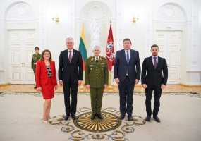Chief of Defence and Chief of the Defence Staff of Lithuania promoted to higher ranks - 4