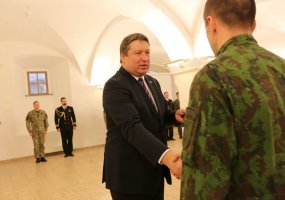 Soldiers of the Lithuanian Special Operations Forces recognised for the Resolute Support Mission... - 1