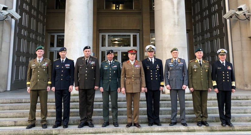 Chief of Defence of Lithuania Maj Gen Valdemaras Rupšys left for London to discuss the Joint...
