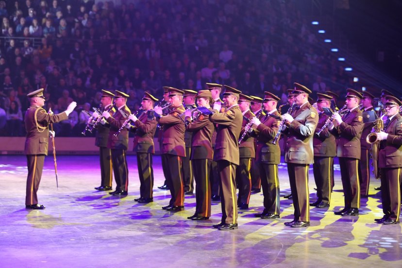 Lietuvos kariuomenės orkestras suspindėjo „Berlin Tattoo“ festivalyje
