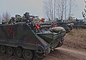 Juozo Vitkaus inžinerijos bataliono nuolatinės privalomosios pradinės karo tarnybos kariai įveikė... - 1