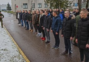 Daugiau kaip pusė tūkstančio Lietuvos piliečių pradeda tarnybą Lietuvos kariuomenėje - 6