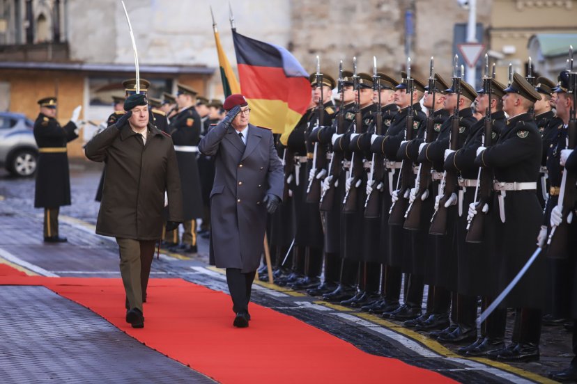 Chief of Defence of Lithuania and Germany met in Vilnius