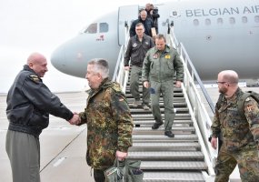 Žurnalistai susipažino su NATO oro policijos misija Baltijos regione - 1